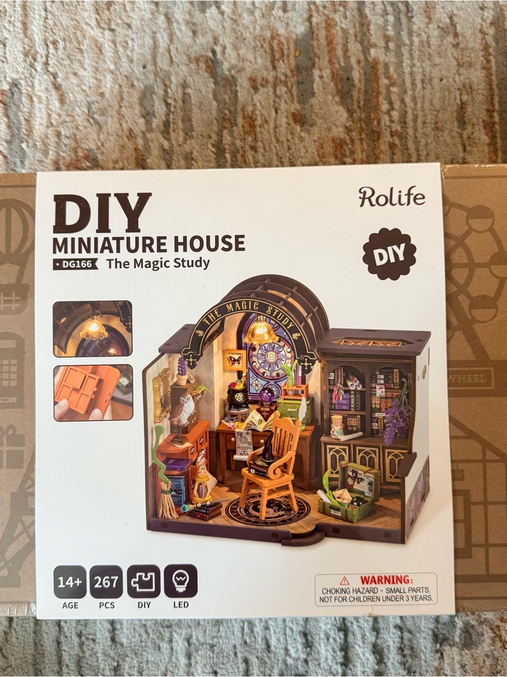 Rolife DIY Miniature House - The Magic Study DG166